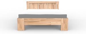 Masivní postel PARIS - Solwo Design Dřevo a odstín oleje: BUK Cink - Olejování přírodní, Rozměr spací plochy: 180x200