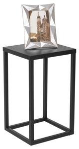 Kovový stojan na rostliny. Květinový záhon 40 cm ve stylu LOFT. - Černá (Versanis)