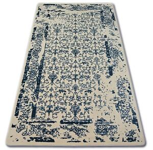 Makro Abra Luxusní kusový koberec MANYAS 0920 Ivory modrý Rozměr: 120x180 cm