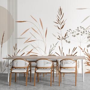 Fototapety Abstraktní siluety vegetace, Fototapety příroda, w05375v1 : uwalls.cz