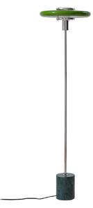 Stojací Lampa Lindby, Branford, Zelená, Obývací pokoj, Kov, Vintage