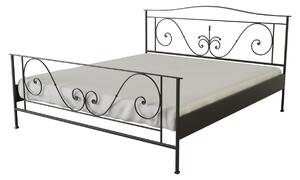 Nábytek ATIKA s.r.o. Kovová postel DAGMAR Povrchová úprava: bílá, Rozměr: 90 x 200 cm