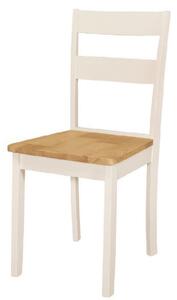 Jídelní židle VALTICE dub/bílá