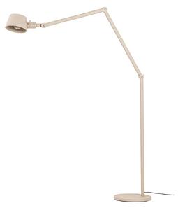 Stojací Lampa Lucande, Silka, Béžová, Pracovna, Kov, Moderní