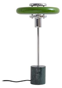Stolní lampa Lindby, Branford, Zelená, Obývací pokoj, Kov, Vintage