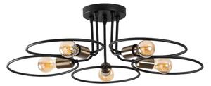 Přisazený lustr CIRCLE 5xE27/40W/230V