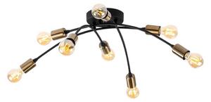 Přisazený lustr BANANA 8xE27/40W/230V
