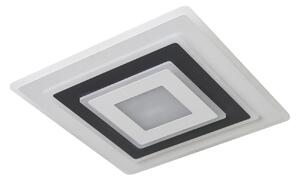 Stropní Lampa Lindby, Rebeka, stmívatelné, Bílá, Obývací pokoj, Plast, Moderní