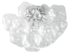 Stropní Lampa Lucande, Diborah, stmívatelné, Transparentní, Chodba, Sklo, Design