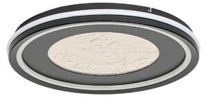 Stropní Lampa Lucande, Tillian, stmívatelné, Černá, Obývací pokoj, Kov, Moderní