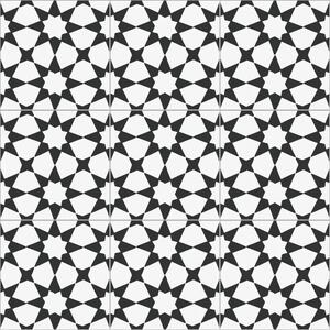 Xclusive Ceramica Retro Dlažba Xclusive Black&White Andromeda 20,5x20,5