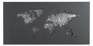 Nástěnná Svítidla Lucande, World, Černá, Obývací pokoj, Kov, Moderní