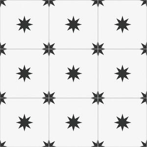 Xclusive Ceramica Retro Dlažba Xclusive Black&White Orion 20,5x20,5