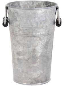 Kovová váza Bucket 16x14x21 cm