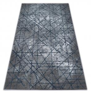 Makro Abra Kusový koberec VALENCIA 3949 šedý / modrý Rozměr: 80x150 cm