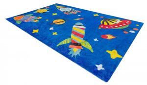 Makro Abra Dětský koberec PLAY vesmír modrý Rozměr: 120x170 cm