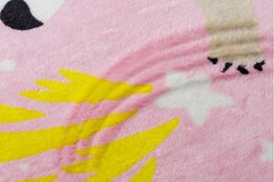 Dětský koberec PLAY medvěd růžový Rozměr: 120x170 cm