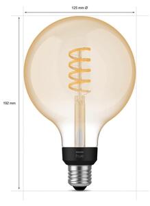 LED Stmívatelná žárovka Philips Hue WHITE AMBIANCE G125 E27/7W/230V 2200-4500K