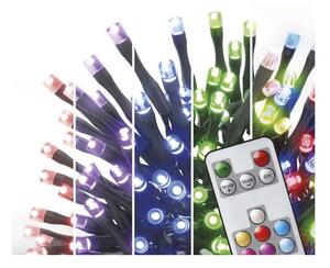 LED RGB Vánoční venkovní řetěz 96xLED/72 módů 13m IP44 + dálkové ovládání