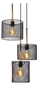 Lucide 45459/03/30 - Lustr na lanku BASKETT 3xE27/40W/230V