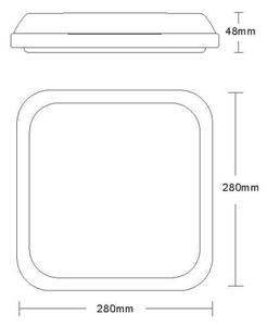 Lucide 79193/24/31 - LED Koupelnové svítidlo TISIS LED/24W/230V IP54