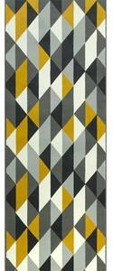 Balta Běhoun LUNA 503652/89915 trojúhelníky žluté Šíře: 100 cm