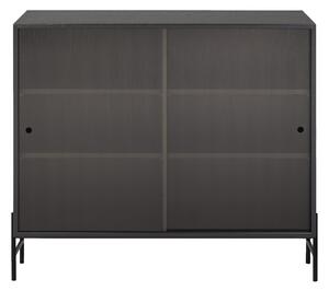NORTHERN Skříňka Hifive Glass Cabinet, Black Oak, 100 cm / podstavec 15 cm
