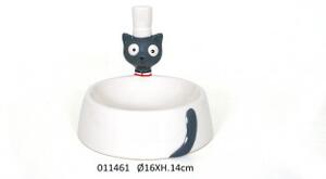 Keramická miska pro kočky "kuchtík"