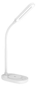 LED Stmívatelná dotyková lampa s bezdrátovým nabíjením OCTAVIA LED/7W/230V bílá