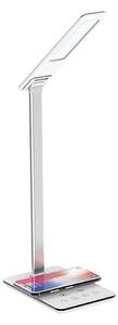 LED Stmívatelná dotyková lampa s bezdrátovým nabíjením JOY LED/6W/230V+USB bílá