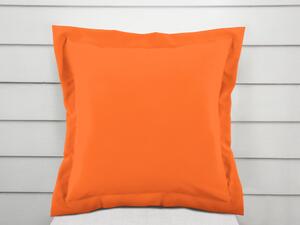 Biante Bavlněný povlak na polštář s lemem Moni MO-034 Sytě oranžový 35 x 45 cm