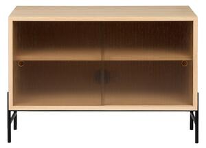 NORTHERN Skříňka Hifive Glass Storage, Light Oak, 75 cm / podstavec 15 cm
