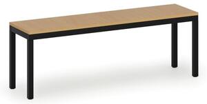 Šatní lavice, sedák - lamino, délka 1200 mm, buk