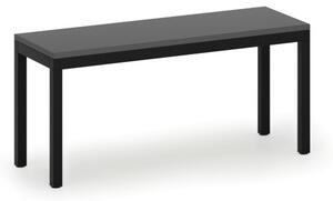 Šatní lavice, sedák - lamino, délka 900 mm, grafit