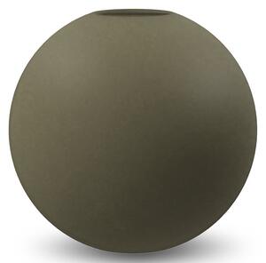 COOEE Design Váza Ball Olive - 8 cm CED264