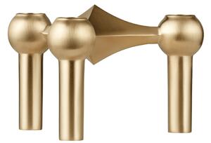 Svícen STOFF Nagel Brushed Brass SN166