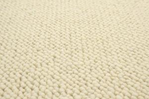 Avanti AKCE: 45x600 cm Metrážový koberec Alfawool 86 bílý - Bez obšití cm