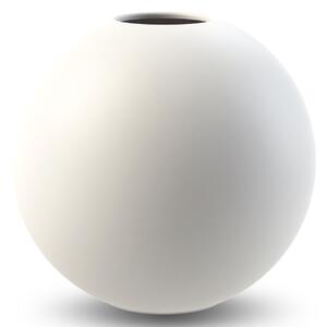 COOEE Design Váza Ball White - 30 cm CED139
