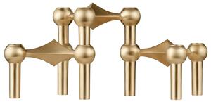 Svícen STOFF Nagel Brushed Brass - 3 ks SN165