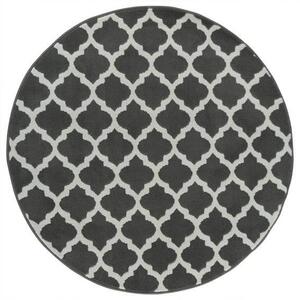 Balta Kulatý koberec LUNA 503402/89922 tmavě šedý Rozměr: průměr 100 cm