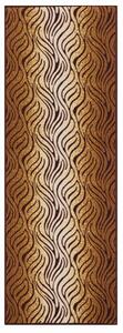 Berfin Dywany Protiskluzový běhoun na míru Zel 1014 Brown - šíře 100 cm