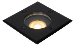 Lucide 11800/01/30- Venkovní zápustné svítidlo BILTIN 1xGU10/35W/230V IP67 černá