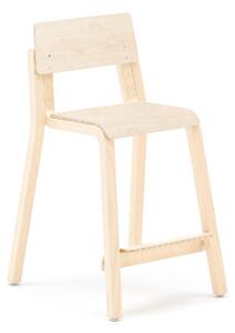 AJ Produkty Vysoká dětská židle DANTE, výška 500 mm, bříza