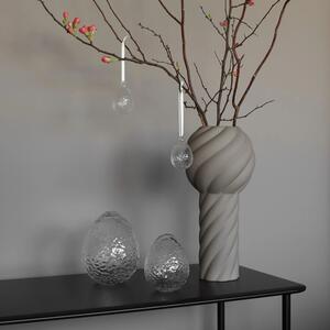 COOEE Design Skleněné vajíčko Gry Clear - 16 cm CED443