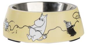 Muurla Miska pro psy Moomin Pets M, žlutá