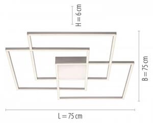 Leuchten Direkt 14713-55- LED Stmívatelný přisazený lustr ASMIN LED/45W/230V +DO