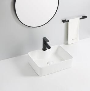 Erga Joyce, umyvadlo na desku 480x370x130 mm, bílá lesklá, ERG-V03-9105-WH