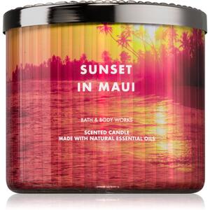 Bath & Body Works Sunset In Maui vonná svíčka 411 g