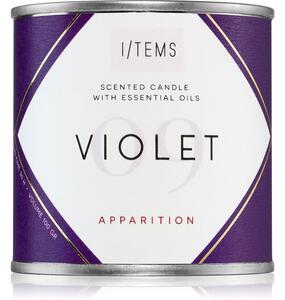 I/TEMS Essential 09 / Violet vonná svíčka 100 g