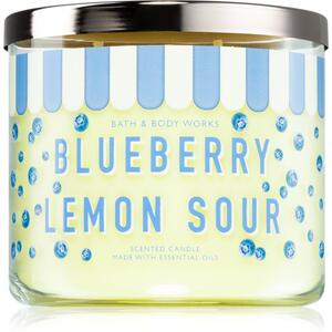 Bath & Body Works Blueberry Lemon Sour vonná svíčka 411 g